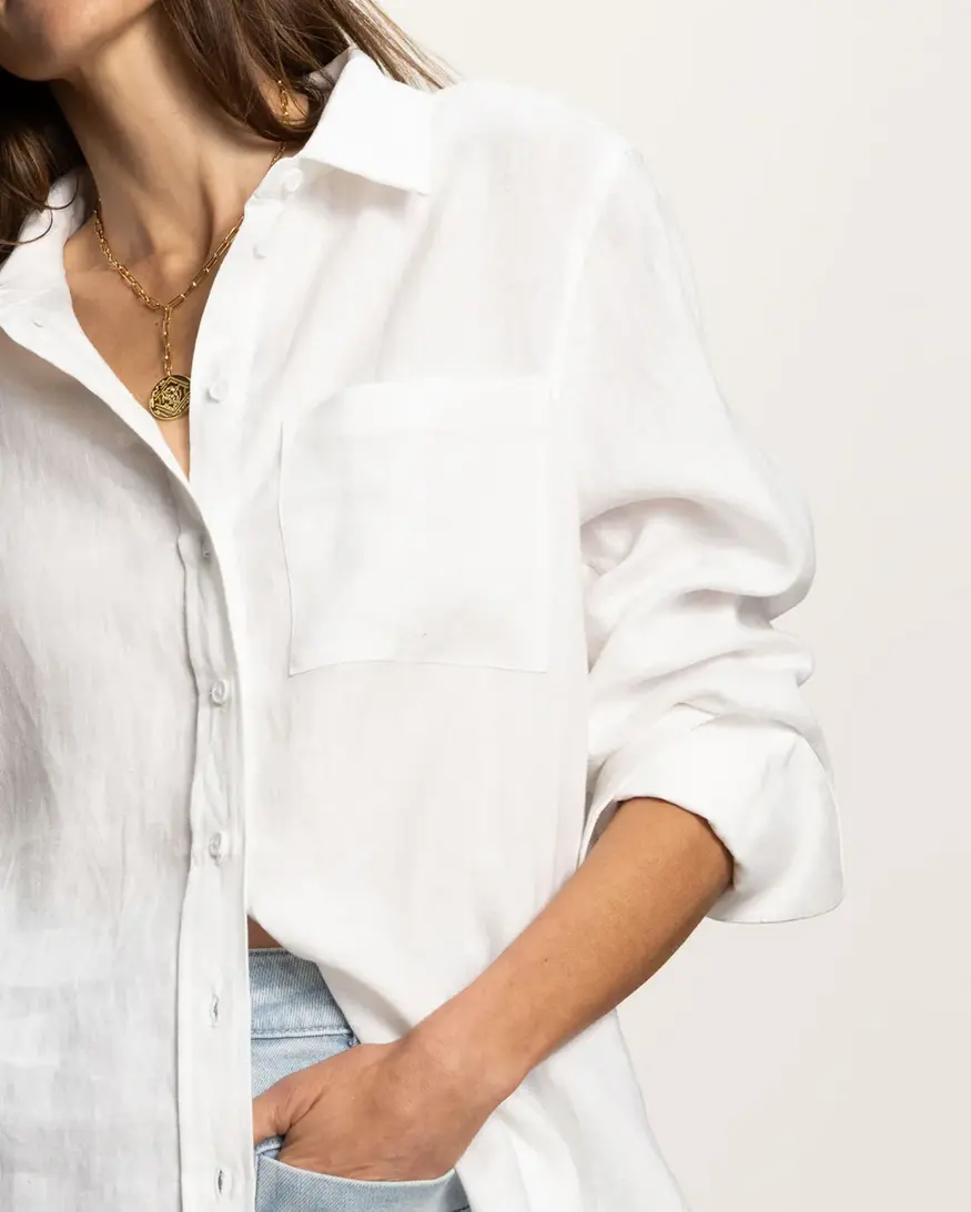 Sanctuary Relaxed Linen Shirt