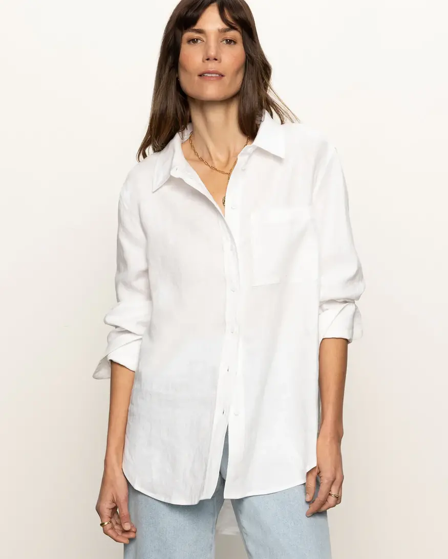 Sanctuary Relaxed Linen Shirt