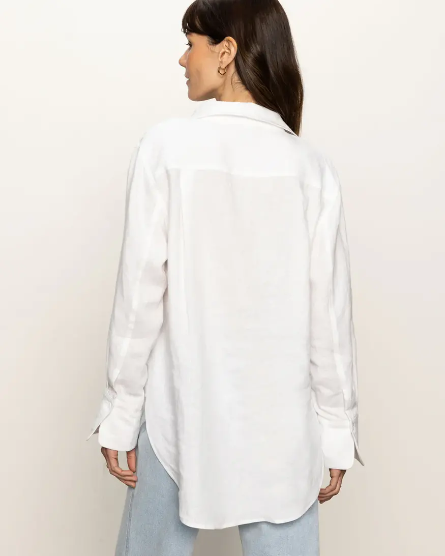 Sanctuary Relaxed Linen Shirt
