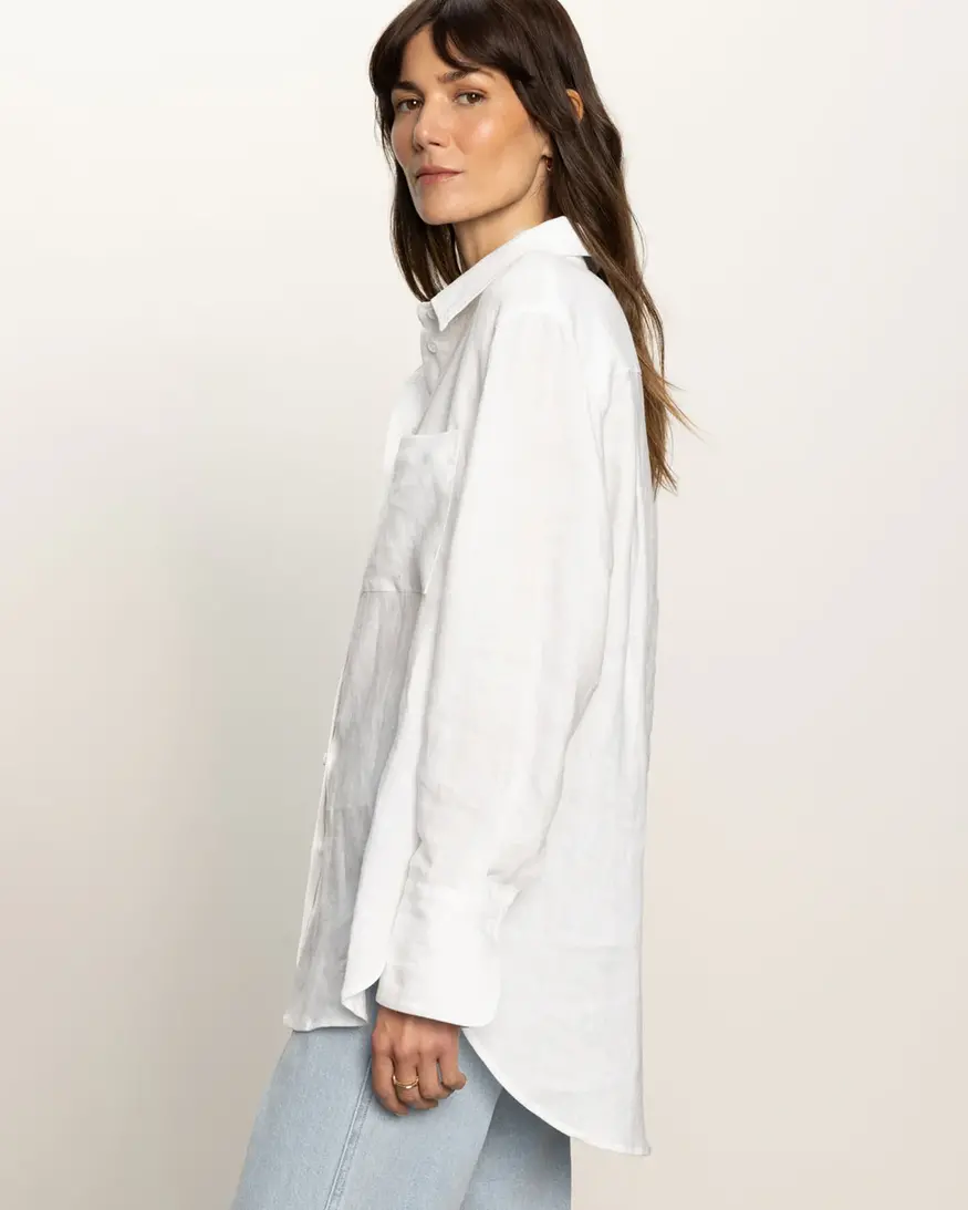 Sanctuary Relaxed Linen Shirt