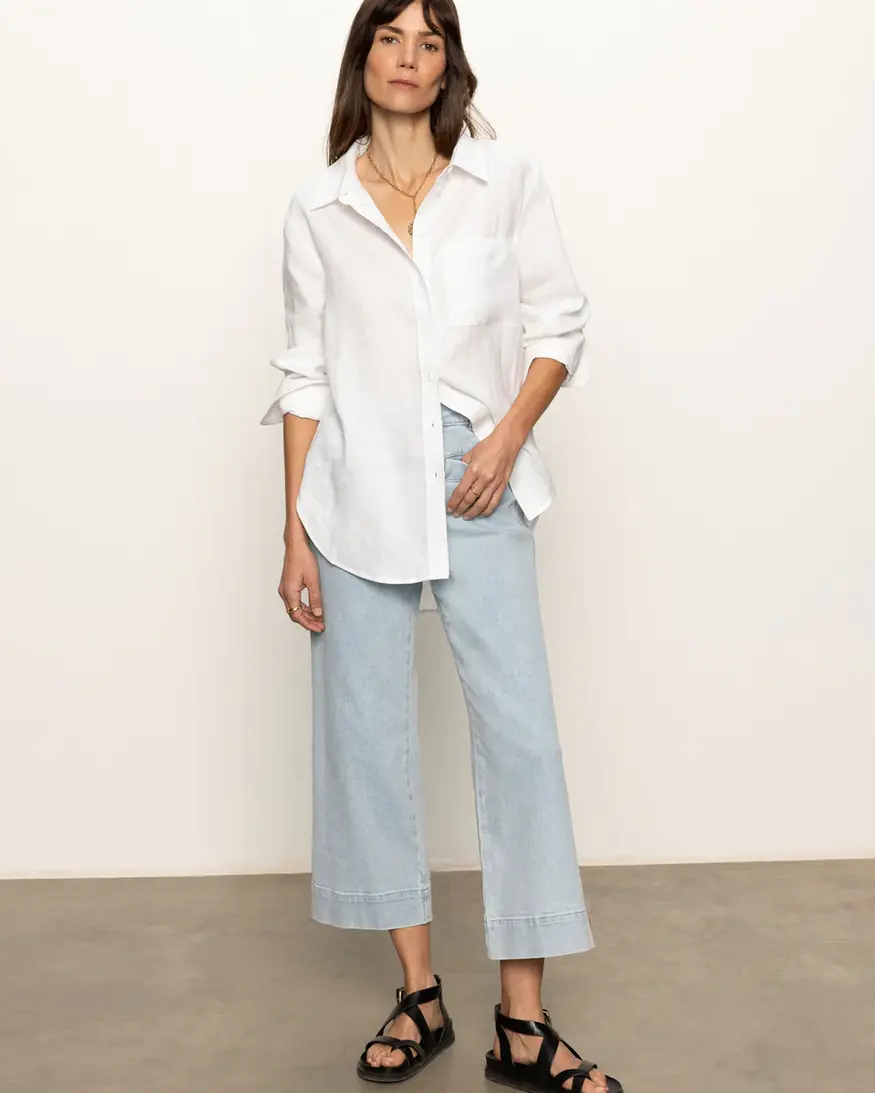 Sanctuary Relaxed Linen Shirt