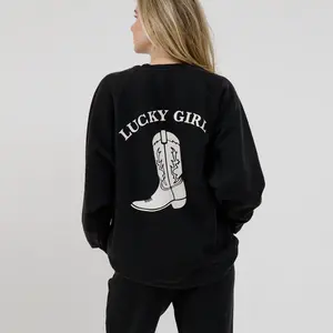 Brunette The Label Lucky Girl NYBF Crew
