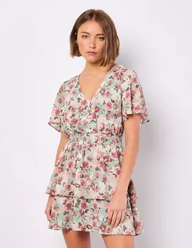 Apricot Watercolour Floral Mini