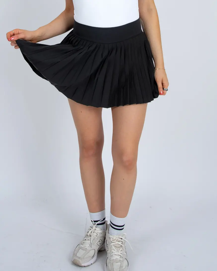 RD Style Yura Pleated Mini Skirt
