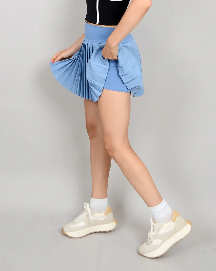 RD Style Yura Pleated Mini Skirt