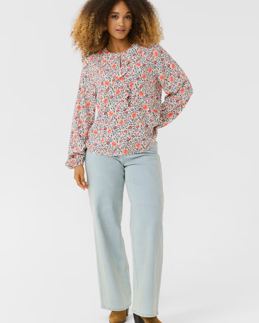 Cream Naomi Blouse