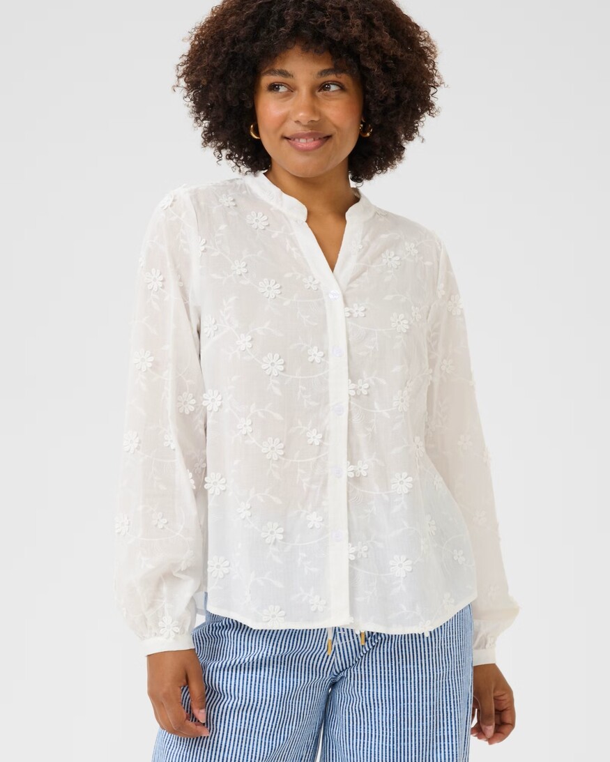 Cream Olivia Shirt