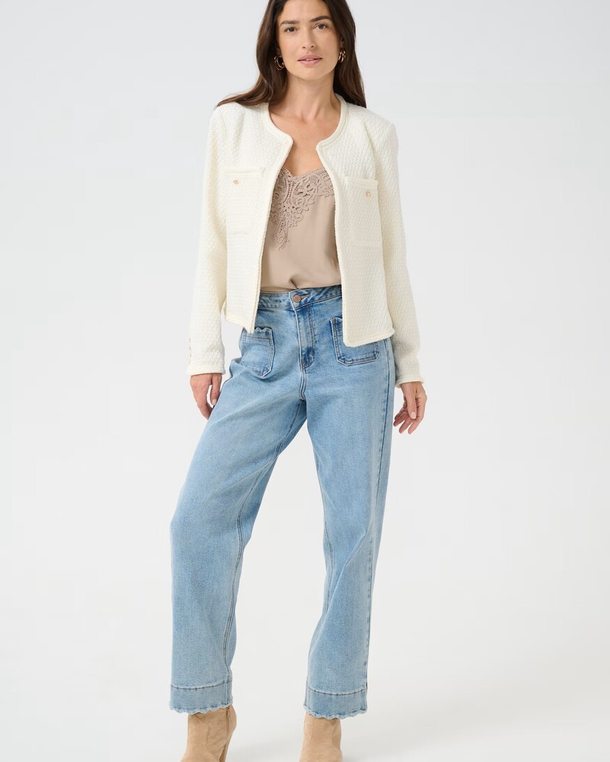 Cream Janiah Jacket