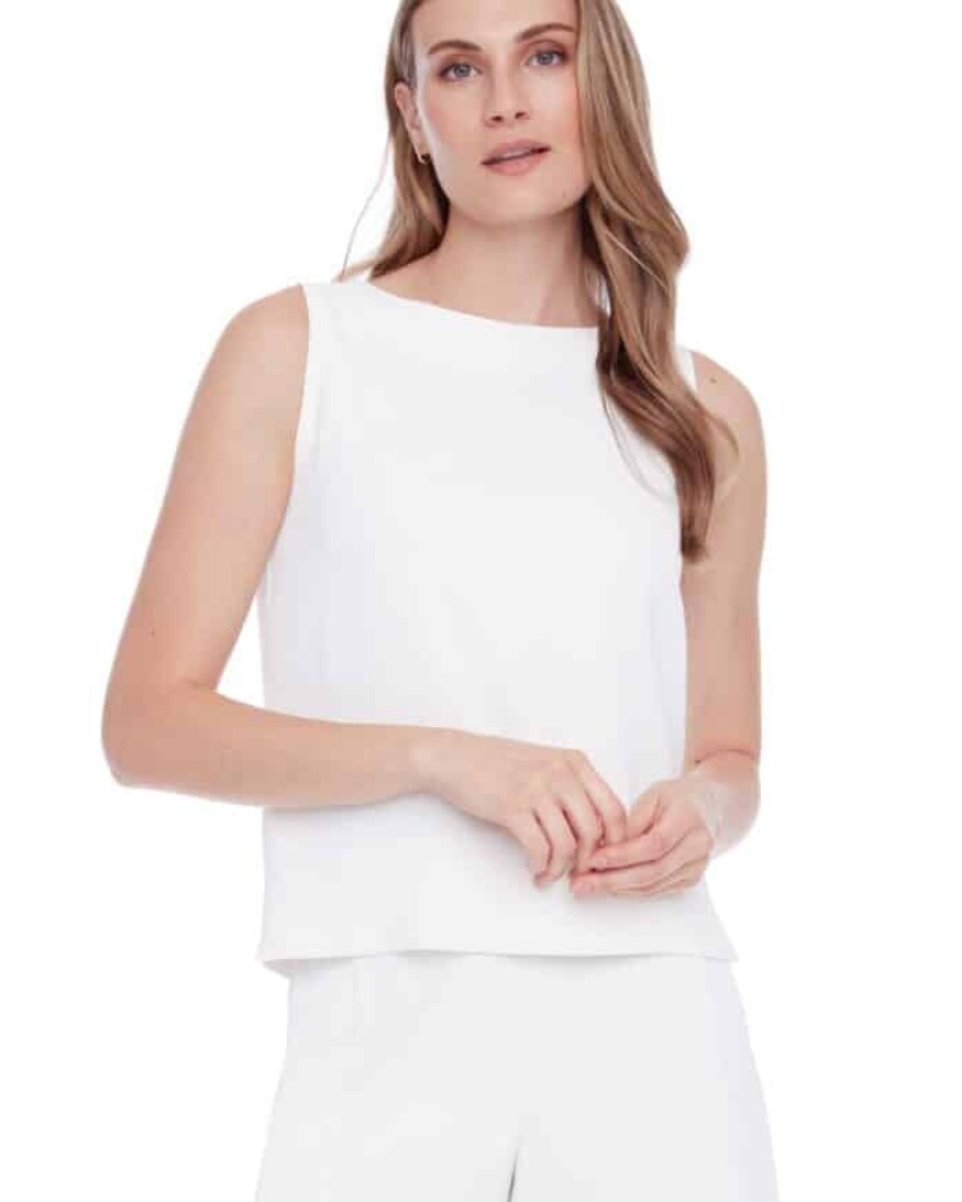 Tyler Madison Gianna Vegan Silk Tank