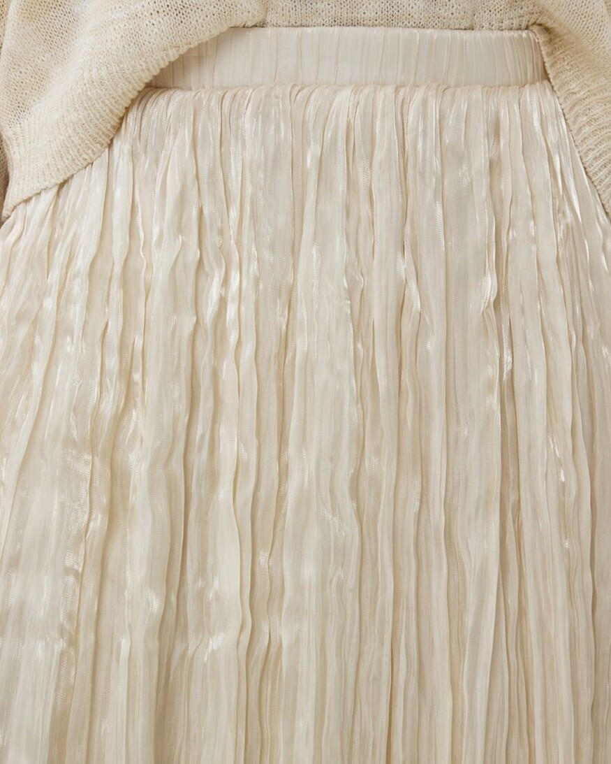 Esqualo Alexis Plisse Skirt
