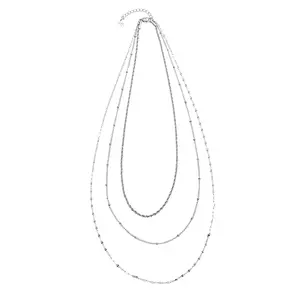 Hackney Nine Zuri Triple Chain Necklace