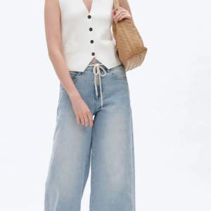 Bayeas High Rise Drawstring Baggy