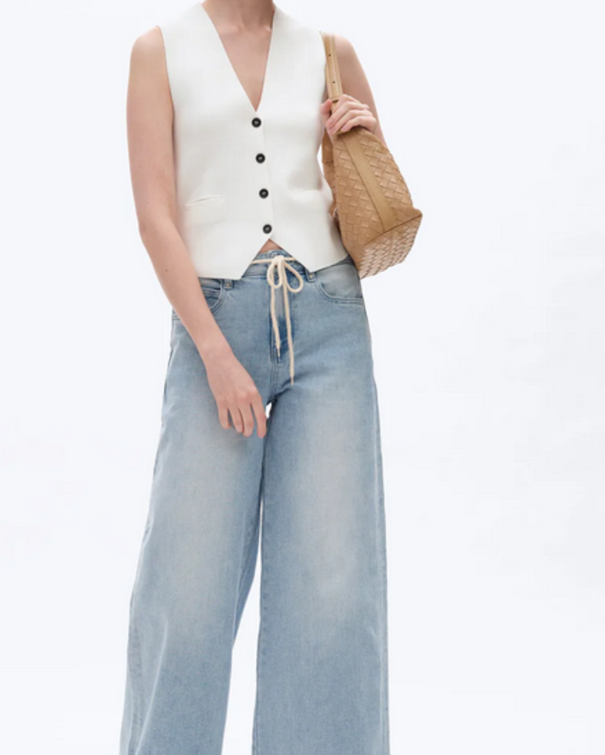 Bayeas High Rise Drawstring Baggy