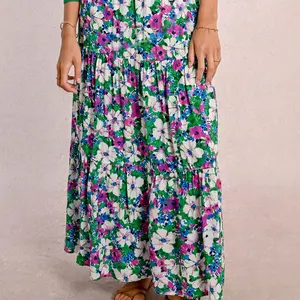 Molly Bracken Long Floral Skirt