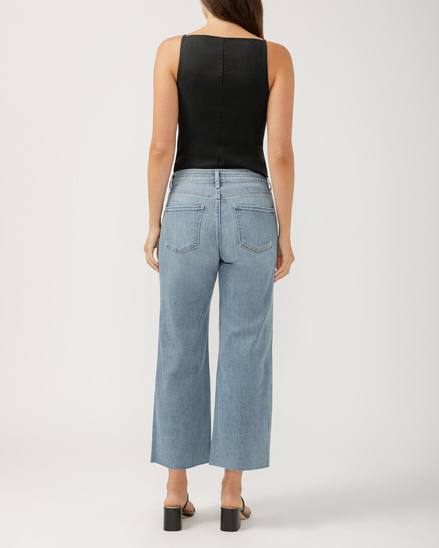 Silver Jeans - For Us Suki MR Ankle Wide Leg