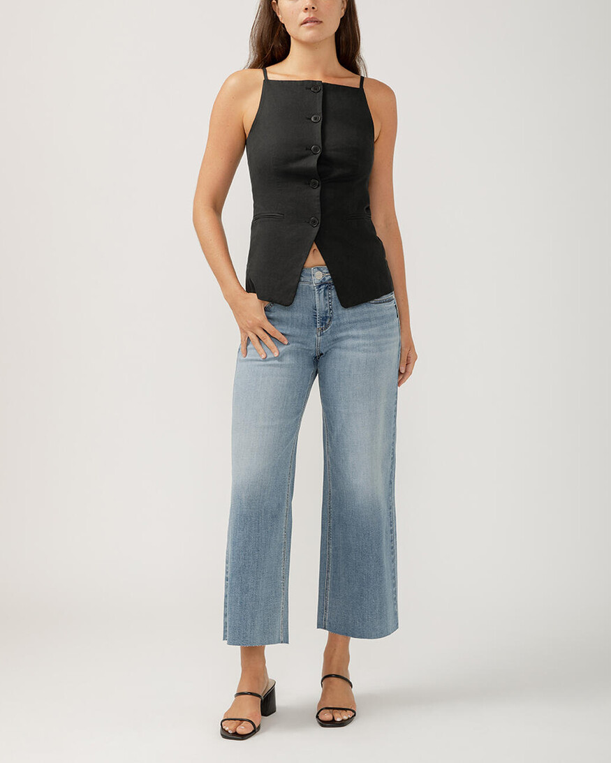 Silver Jeans - For Us Suki MR Ankle Wide Leg