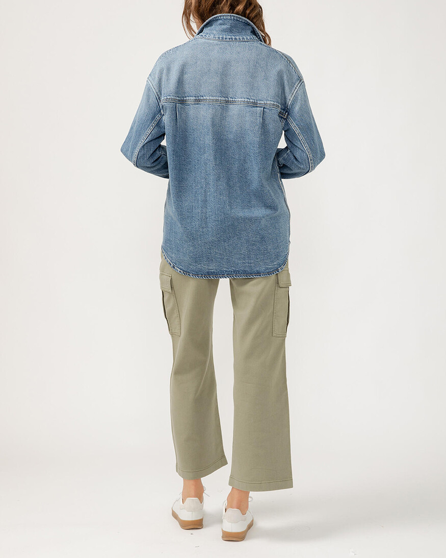 Silver Jeans - For Us Denim Shirt Jacket