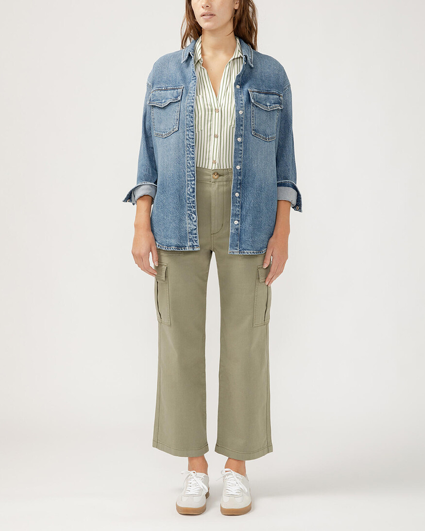 Silver Jeans - For Us Denim Shirt Jacket