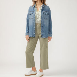 Silver Jeans - For Us Denim Shirt Jacket