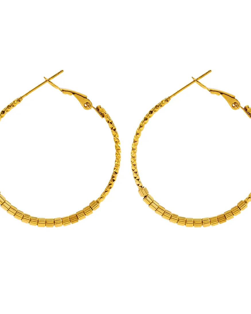 Hackney Nine Hoshika Hoop Earrings
