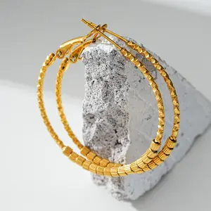 Hackney Nine Hoshika Hoop Earrings
