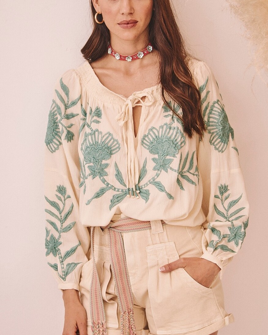 NKN Wisaa Floral Blouse