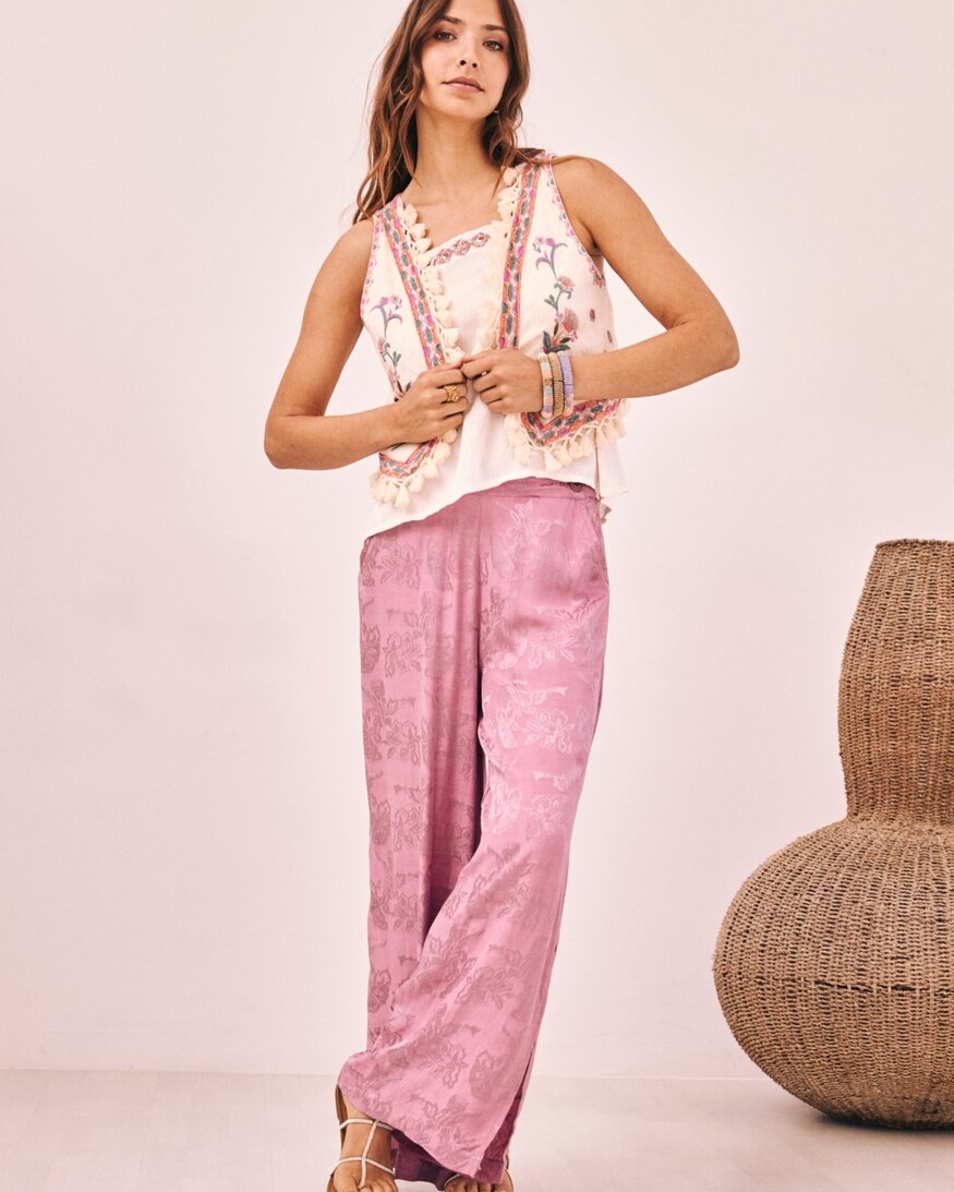 NKN Drea Embroidered Vest