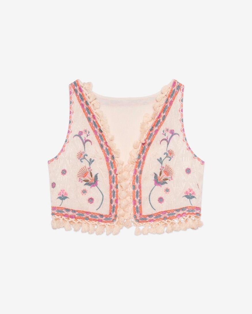 NKN Drea Embroidered Vest
