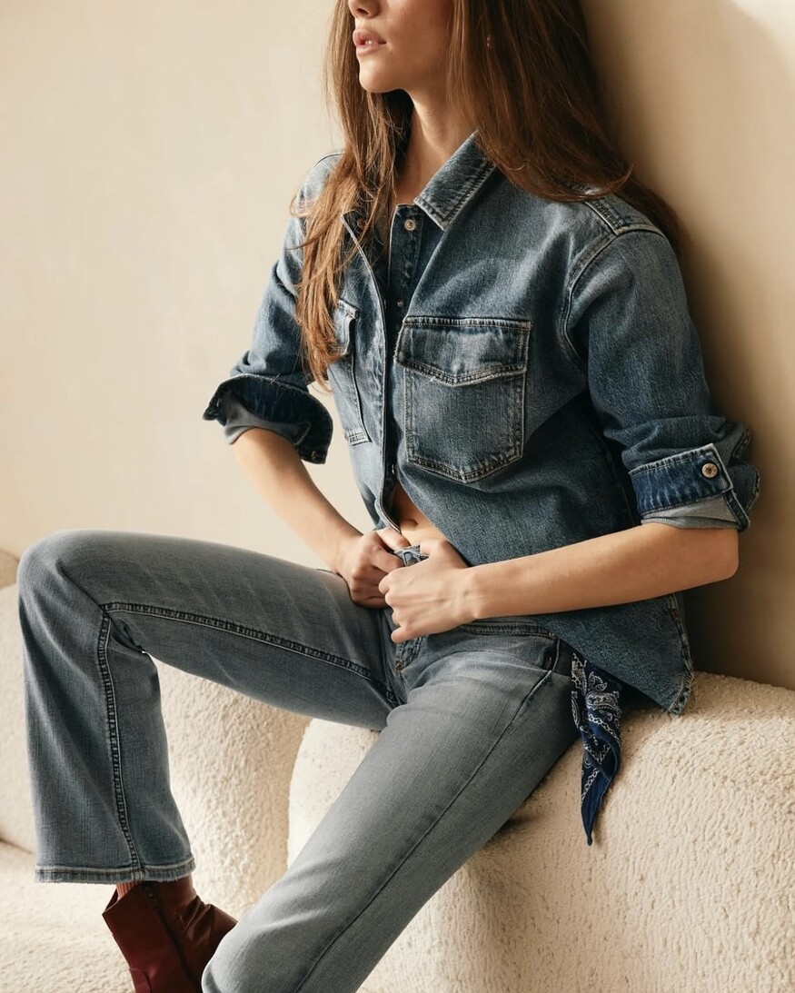 Silver Jeans - For Us Denim Shirt Jacket