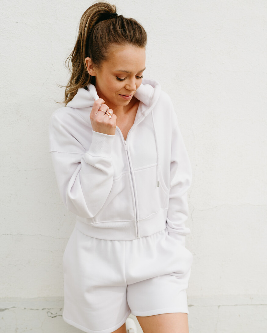 Cest Moi Cotton Zip Hoody