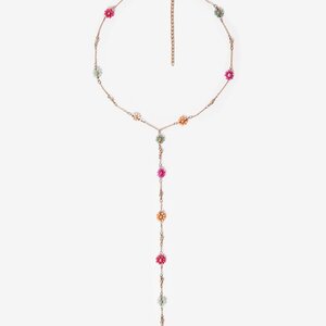 NKN Achankra Floral Necklace