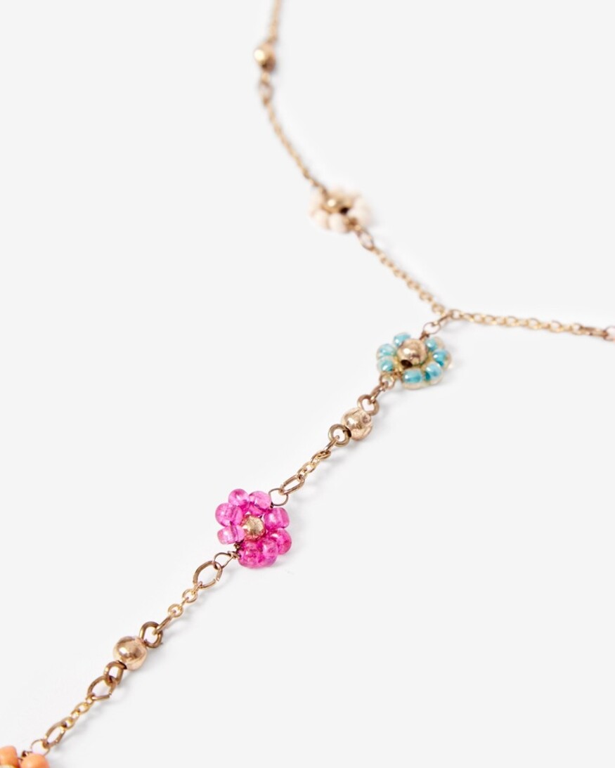 NKN Achankra Floral Necklace