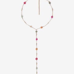 NKN Achankra Floral Necklace