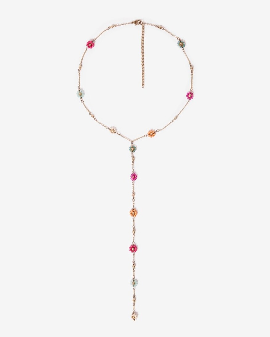 NKN Achankra Floral Necklace
