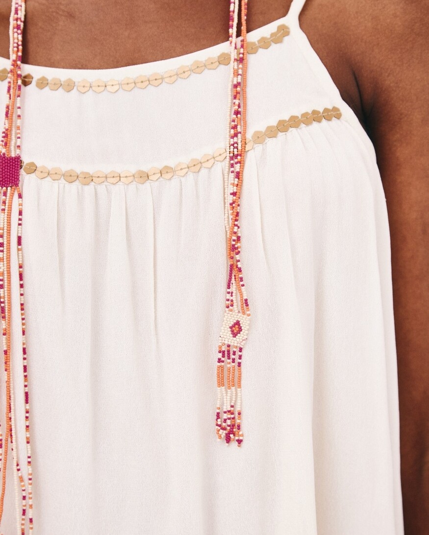NKN Cutec Long Bead Choker