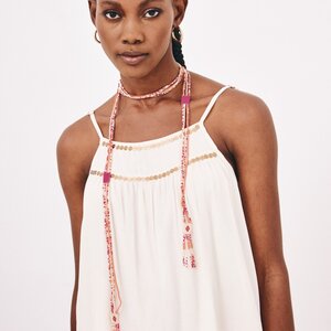 NKN Cutec Long Bead Choker