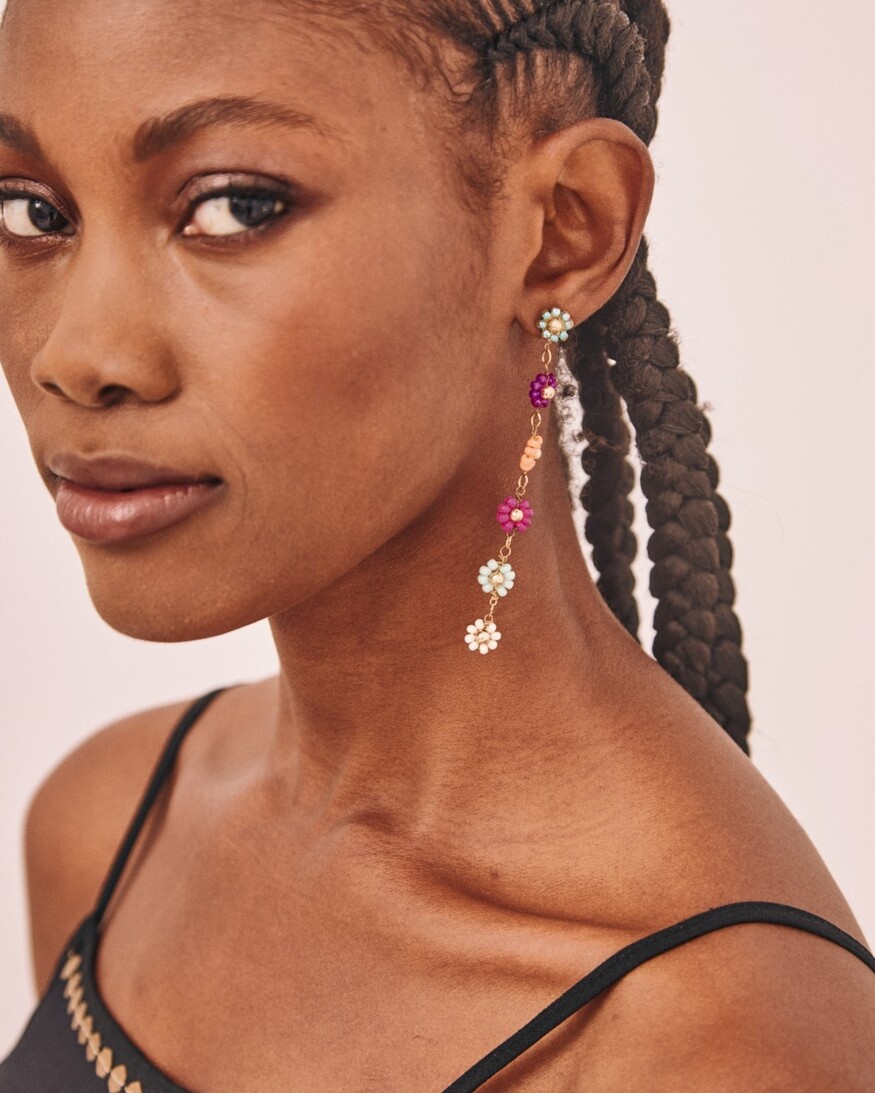 NKN Izhi Floral Earrings