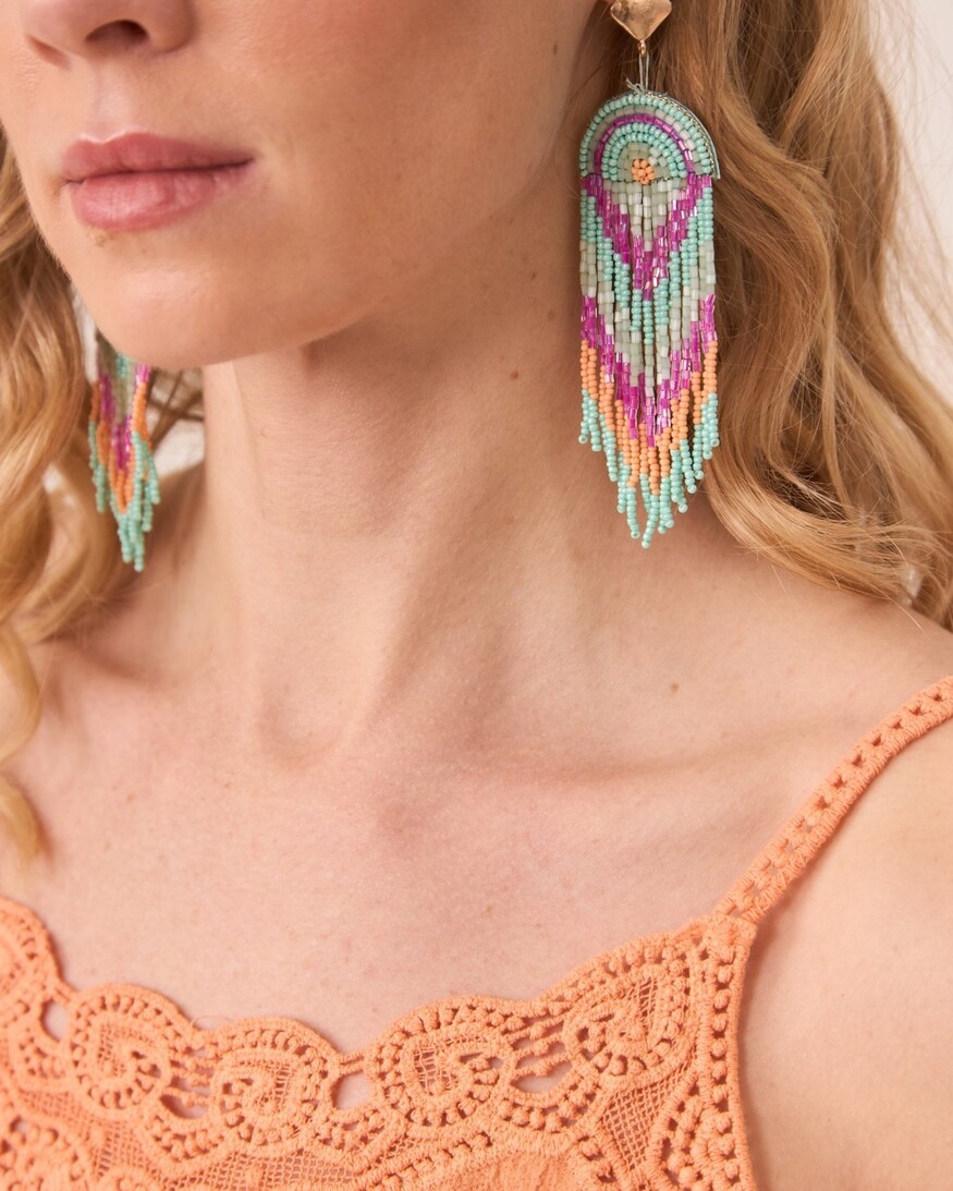 NKN Laska Beaded Earrings