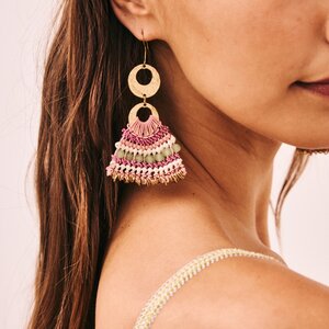 NKN Lyma Macrame Earrings
