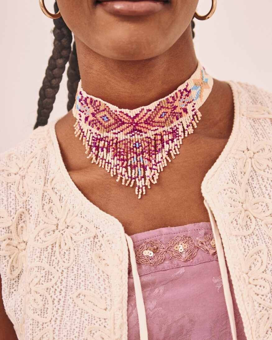 NKN Sathiri Bead Choker