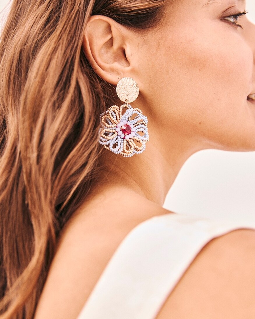 NKN Rusher Beaded Earrings