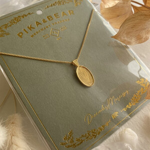 'Le Clos Normand' Birth Month Wildflower Necklace