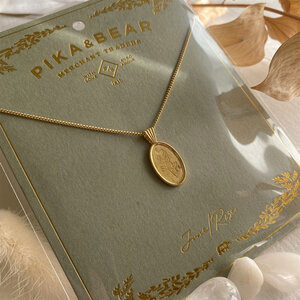 'Le Clos Normand' Birth Month Wildflower Necklace