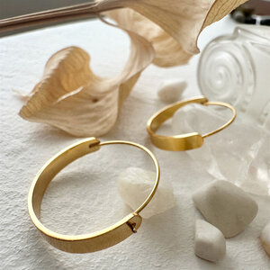 Pika & Bear Torus Hoop Earring