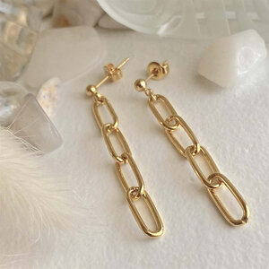 Pika & Bear Montmarte Chain Drop Stud