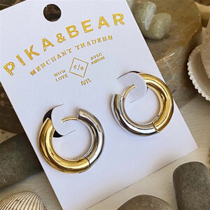 Pika & Bear 50/50 Chunky Hoop