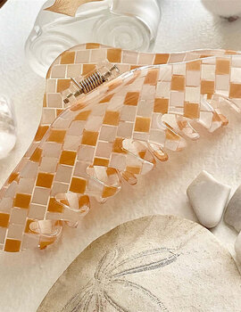 Pika & Bear Verona Checkered Hair Claw