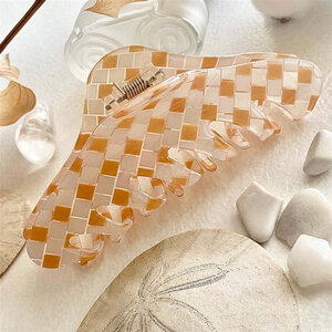 Pika & Bear Verona Checkered Hair Claw