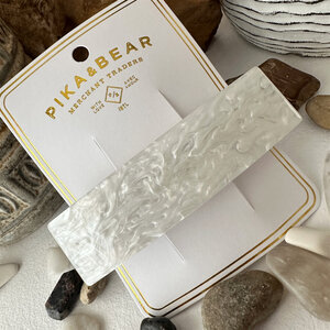 Pika & Bear Marcia Acetate Resin Hair Clip