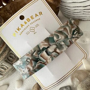 Pika & Bear Marcia Acetate Resin Hair Clip